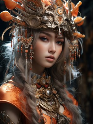 洋娃娃的发卡